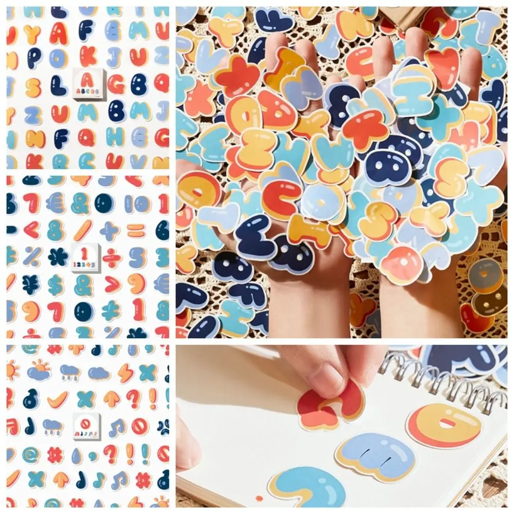 

26 English Alphabet Alphabet Sticker DIY Crafts Scrapbooking Decorative Sticker Marking Hand Account Stationery Stickers