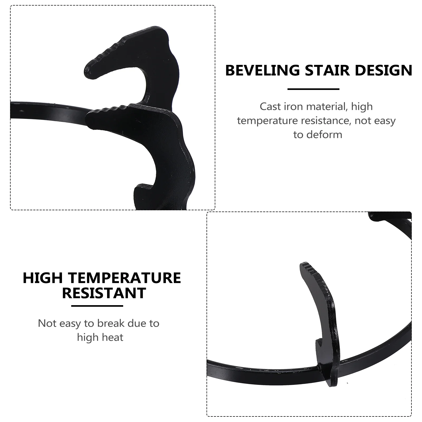 2 шт. кронштейн для газовой плиты из нержавеющей стали горелка подставка вока