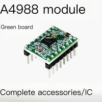 3 d printer accessories a4988 stepper motor driver reference to send heat sink driver board module