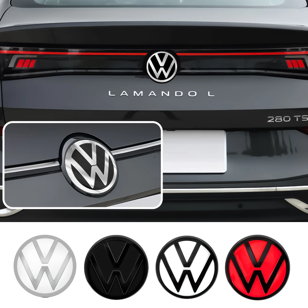 Фото Накладка на решетку радиатора и крышку багажника для Volkswagen VW Golf 8 MK8 Passat Variant Arteon CC Polo T-ROC 2021-2023 ID.3 №1