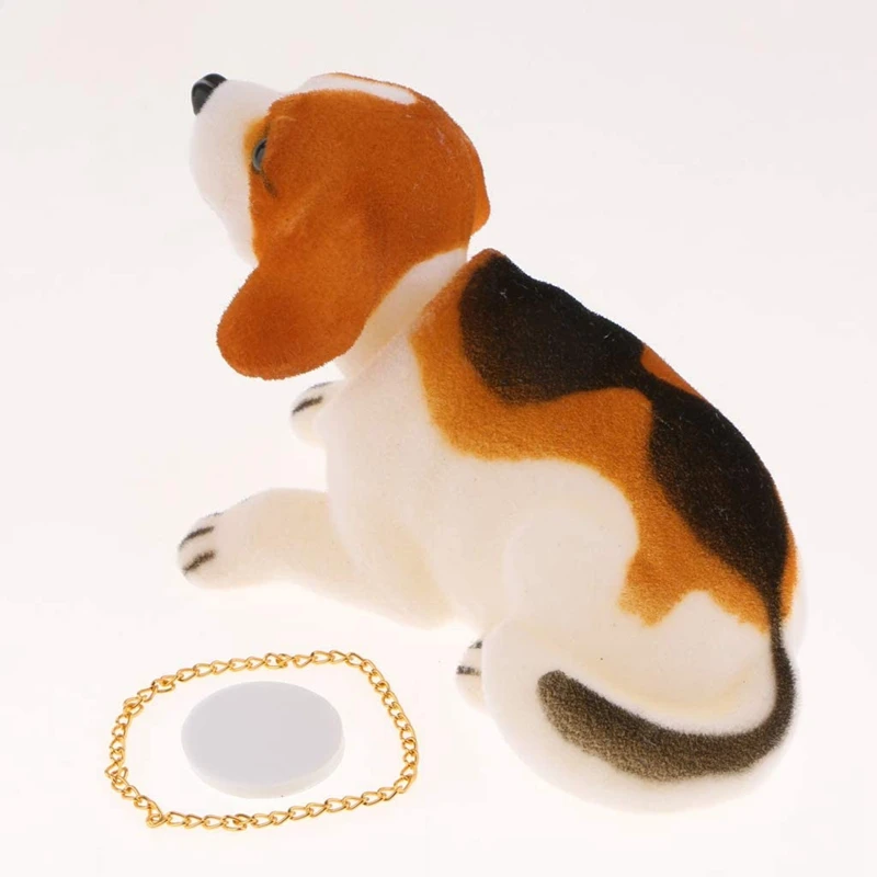 Боббирующая голова собака украшения для приборной панели автомобиля щенок