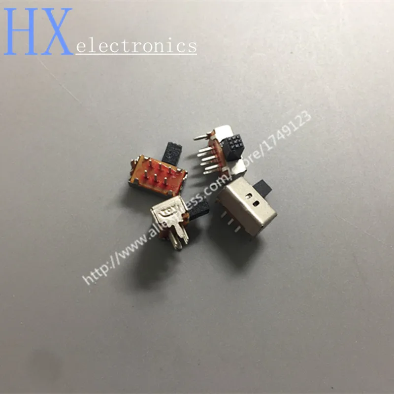Free shipping 20PCS SK22D02 Toggle switch SK-22D02 2P2T 2 files Double row 6 Pin 5MM | Строительство и ремонт