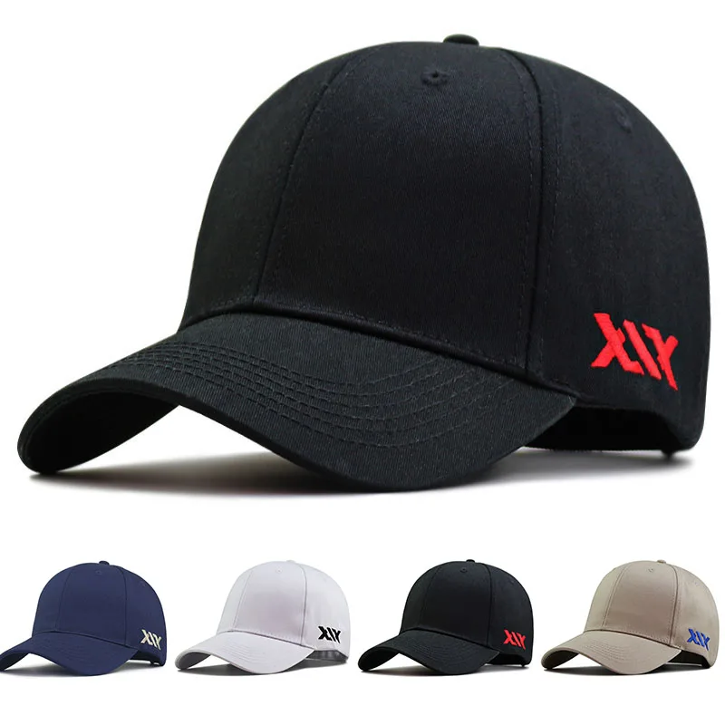 

Big Head Men Caps 58-60 60-68cm Large Plus Size Causal Peaked Hats Cool Embroidery Hip Hop Sun Hat Baseball Caps Snapback Hats