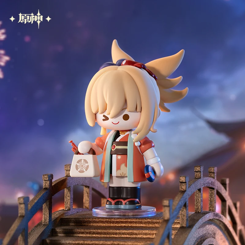 Официальная экшн-фигурка аниме Genshin Impact Hu Tao Ganyu Dress Up Dreams Series из ПВХ модель куклы
