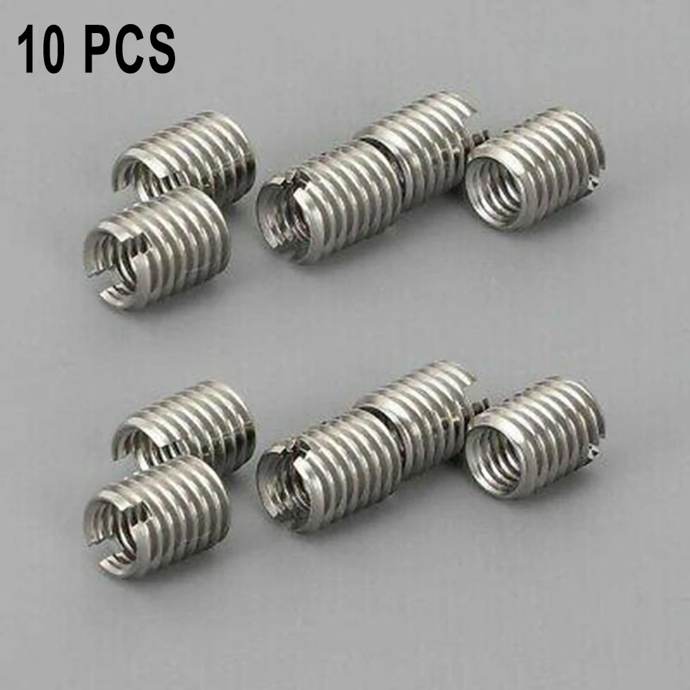 

Thread Adapter Thread Reducer 10Pcs Home Hardware Fasteners Stainless Steel