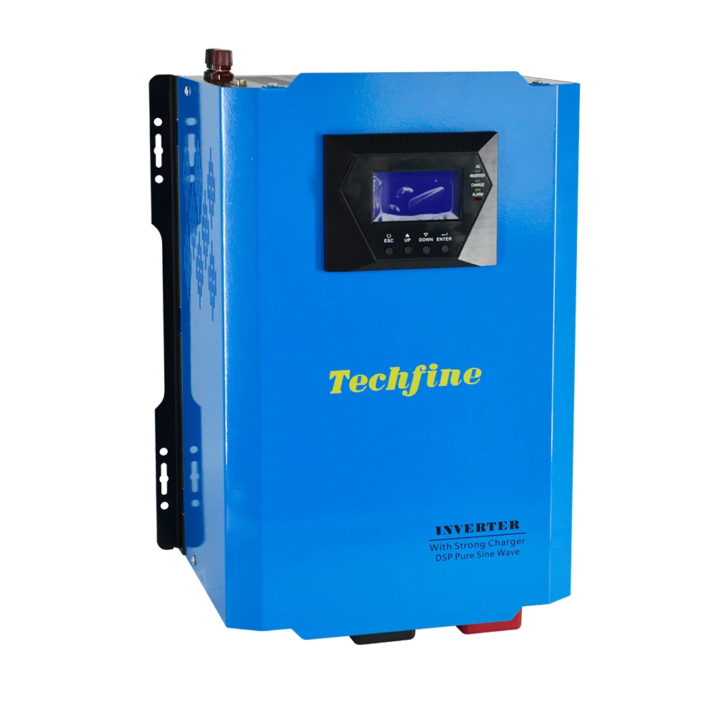 

Гибридный инвертор с немодулированным синусоидальным сигналом 24 В, 48 В, 5600 Вт, 7 кВА для автономной домашней солнечной энергетической систем...