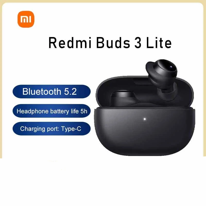 

Xiaomi Redmi Buds 3 Lite Youth Edition Earphone Tws Wireless Bluetooth 5.2 Gaming Headset Touch Control noise Earbuds 3 With Mic