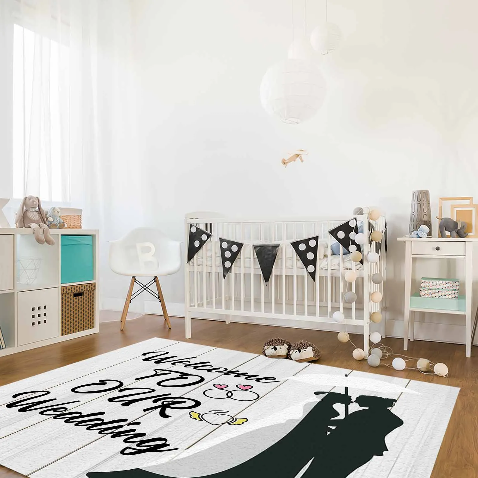 Свадебный ковер с надписью Love Text для гостиной напольный коврик спальни большой