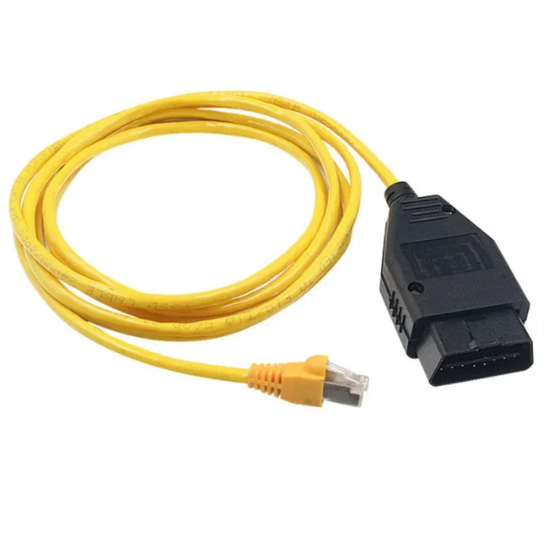 Фото НОВЫЙ ENET-кабель для BMW F-серии ICOM Кодирование Ethernet Скрытый инструмент для передачи данных OBD2 Высококачественные диагностические кабели Инструменты для сканирования для BMW №2