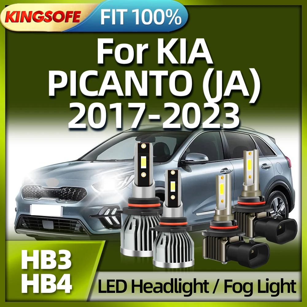 

Roadsun HB3 Led Headlight Car Fog Light Bulb HB4 40000LM For KIA PICANTO (JA) 2017 2018 2019 2020 2021 2022 2023