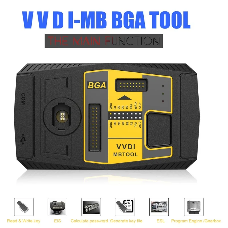 

V5.1.5 Xhorse VVDI MB BGA Tool for Benz Key Programmer Support 1997-2014 FBS3 for Benz Key Programming