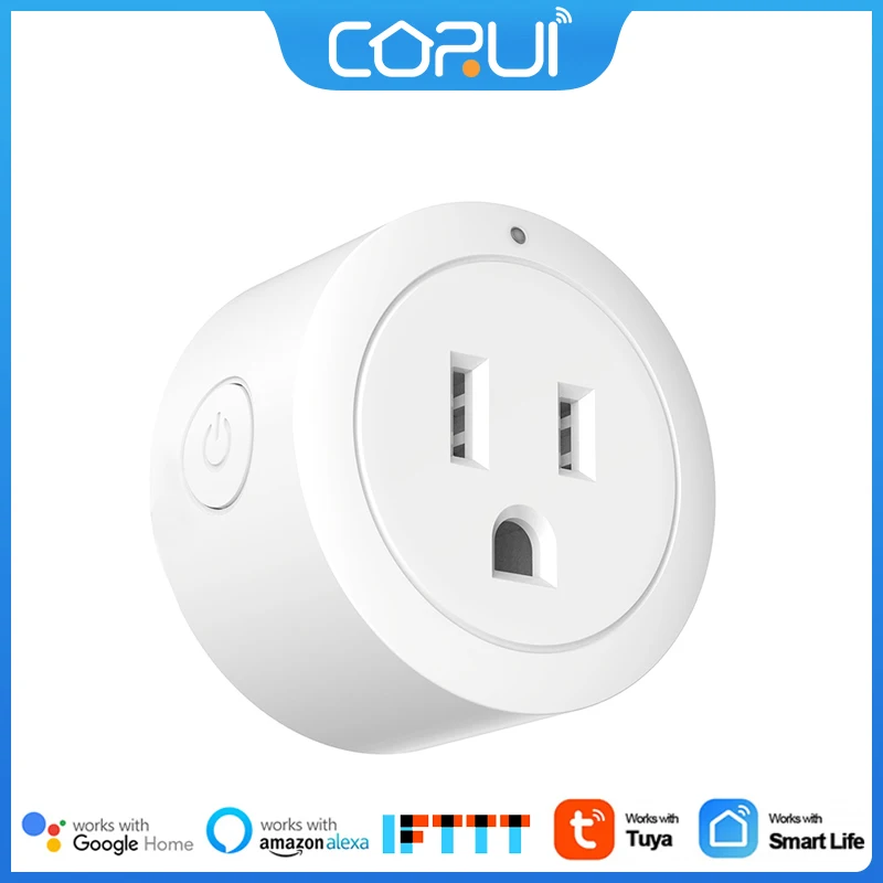 

Умная розетка с таймером и дистанционным управлением, Wi-Fi