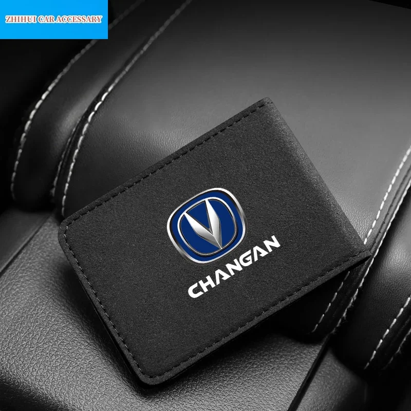 Замшевый держатель для водительского удостоверения сумка карт водительских