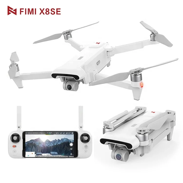 

Квадрокоптер FIMI X8SE, Дрон с камерой 4K, 4500mh, 8 км, 3-осевой карданный подвес, HDR, видео, GPS, длительное время полета, с защитой от дождя, Радиоуправл...