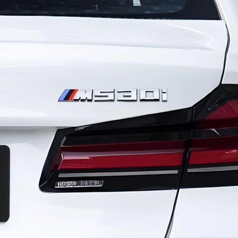 Фото Наклейка-эмблема с буквой M для багажника автомобиля BMW M125i M135i M140i M235i M240i M320i M330i M340i M350i M440i M435i M530i M540i №5
