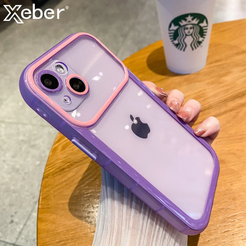 Противоударный чехол для IPhone 13 Pro Max 11 12 XS XR x с подушкой безопасности сделан из