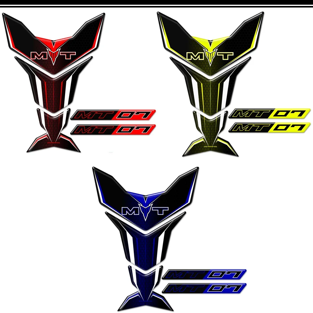 Для Yamaha MT07 MT 07 мотоциклетная накладка на бак наколенник обтекатель эмблема