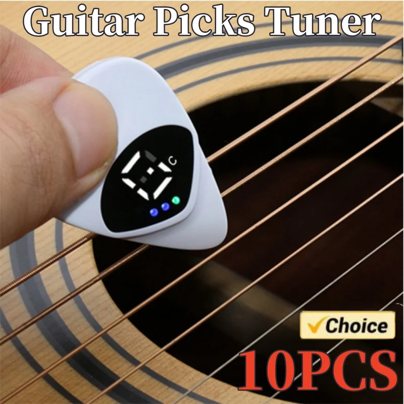 Портативный гитарный медиатор и тюнер, комбинированный функциональность ...