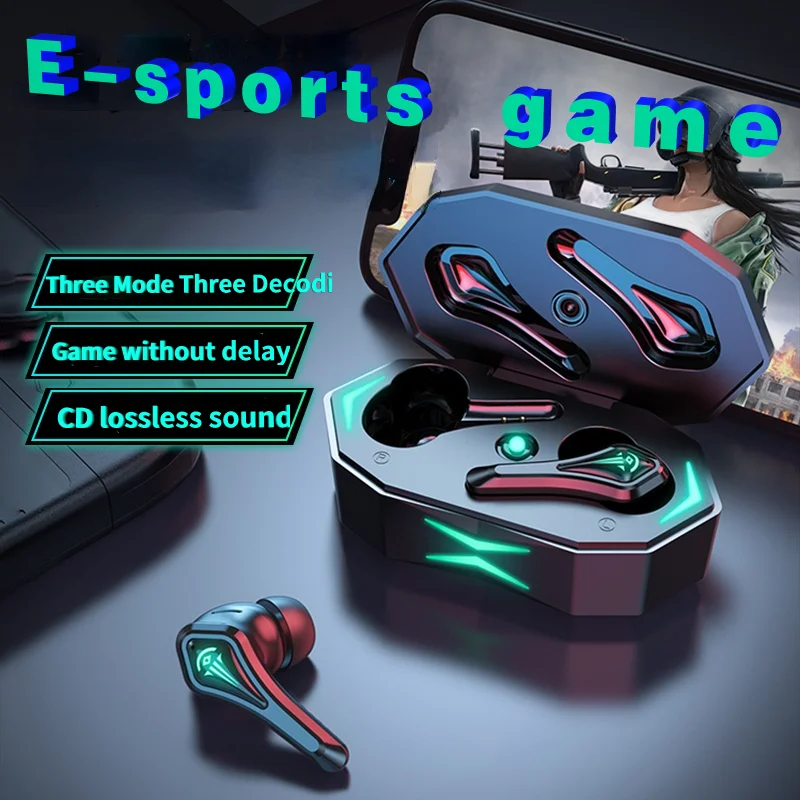 Игровые беспроводные наушники A10 TWS с поддержкой Bluetooth подходят для куриных ед/игр
