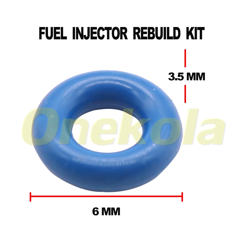 

100pieces Fuel injector oring seals kit 6*3.5mm rubber orings fuel injector repair kits for VW Audi Bosch injector 06H906036G
