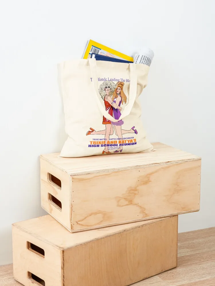 Плакат Trixie и Кати большая сумка складная для супермаркета покупок с логотипом