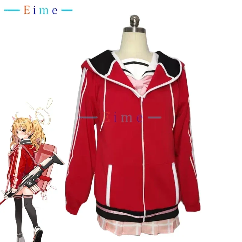 Ibaragi Yosimi Косплей Костюм Игра Синий Архив Платье Хэллоуин Униформа Аниме Одежда На