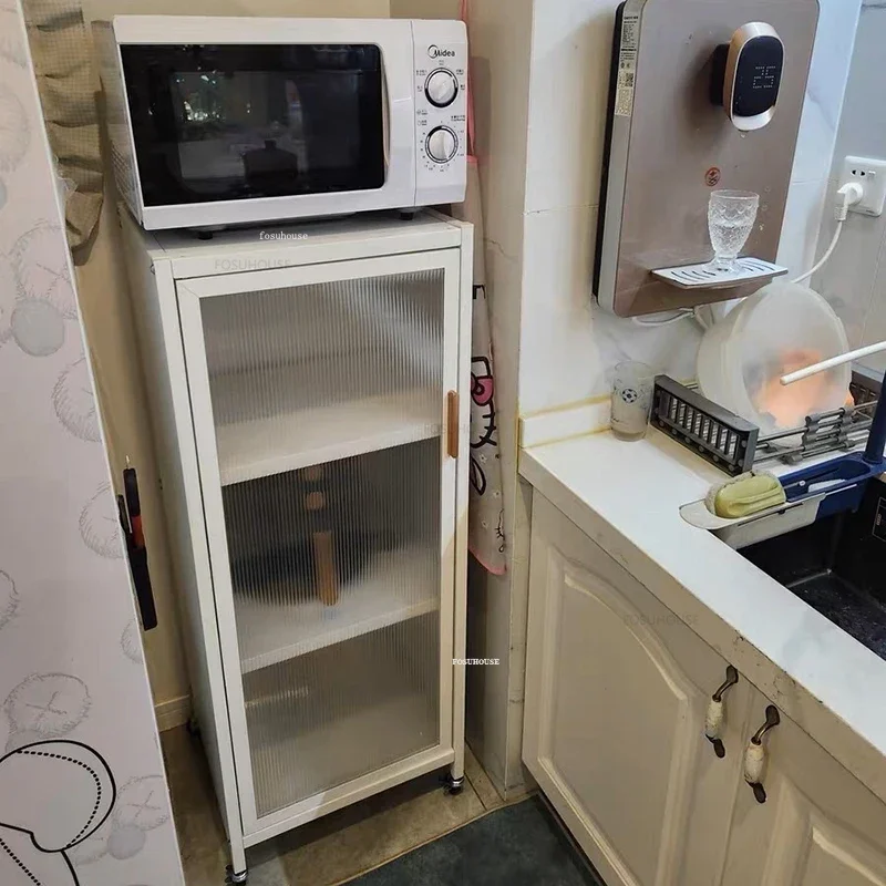 Современные металлические кухонные шкафы многослойная стойка для хранения с