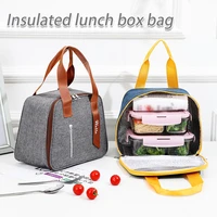 waterproof insulated heat lunch bags for men women bento box organizer for lunch box camping food drink cooler bag