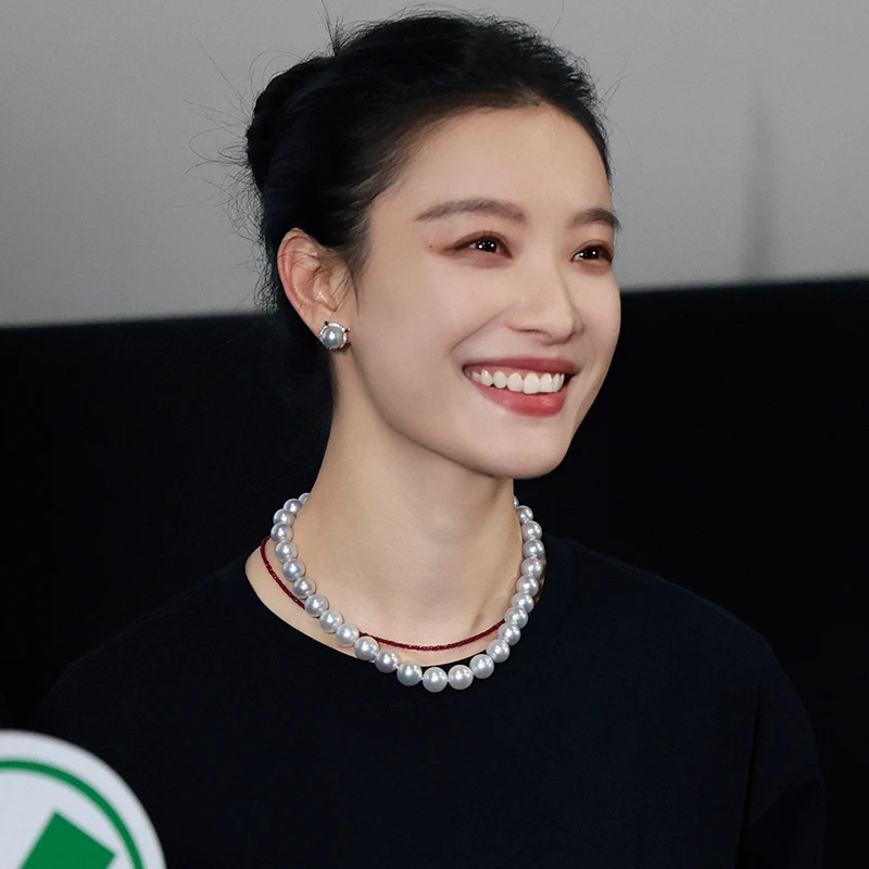 Женское ожерелье с маленьким рисовым зерном Shijia стерлинговое 925 пробы новинка 2024