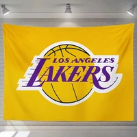 nba team game star basketball tapestry wall hanging art painting fan club background poster living room home bedroom decoration