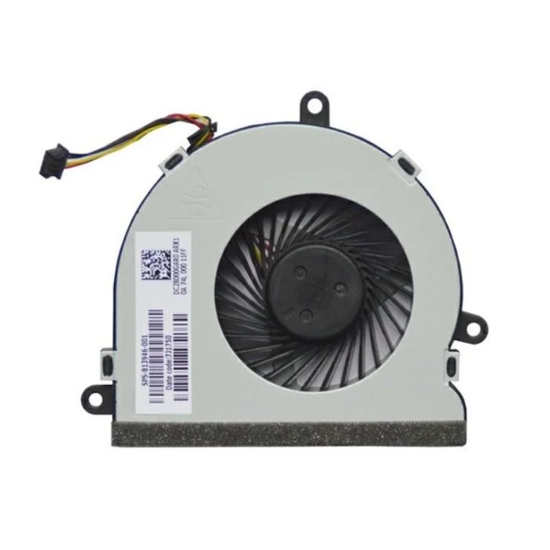 

Original CPU Cooling Fan for HP 15-AC 15-AF 15-AY TPN-C116 TPN-C125 15-BD 15-BA 15-BS 15-BF 15-AC143WM 15-ac121dx 813946-001