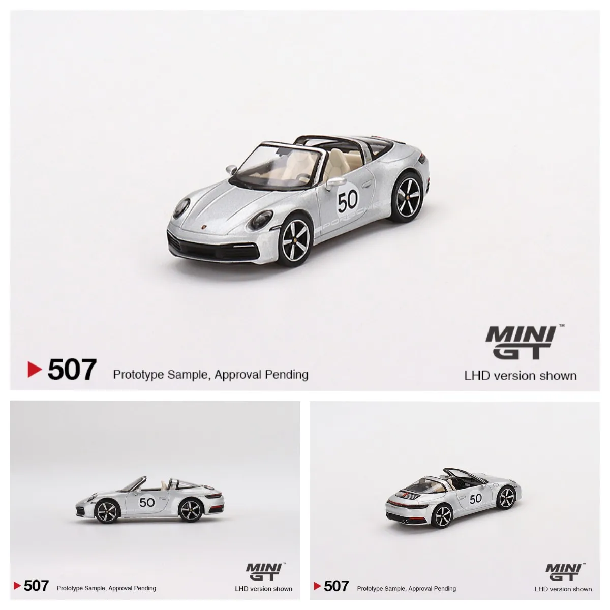 

MINI GT 1:64 911 Targe 4S MODEL CAR