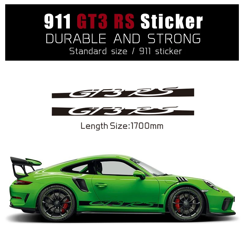 Подходит для porsche 911 gt3 rs 1 2 gt2 автозапчасти наклейки и автомобильные |