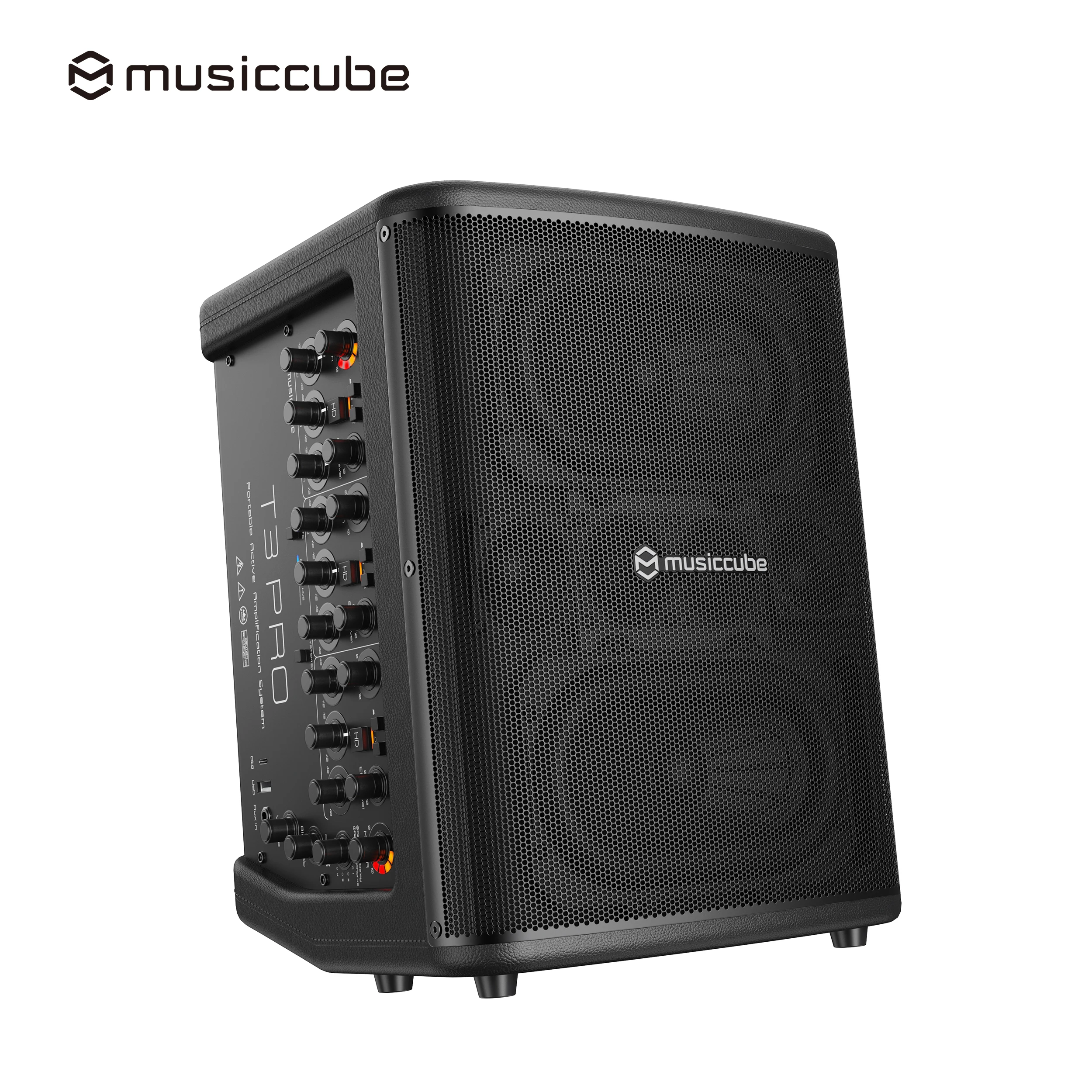 Фото Портативная акустическая система T3Pro Outdoor Performance Speaker 5 с 7-дюймовыми эллиптическими басовыми динамиками, встроенным регулируемым эквалайзером. №1