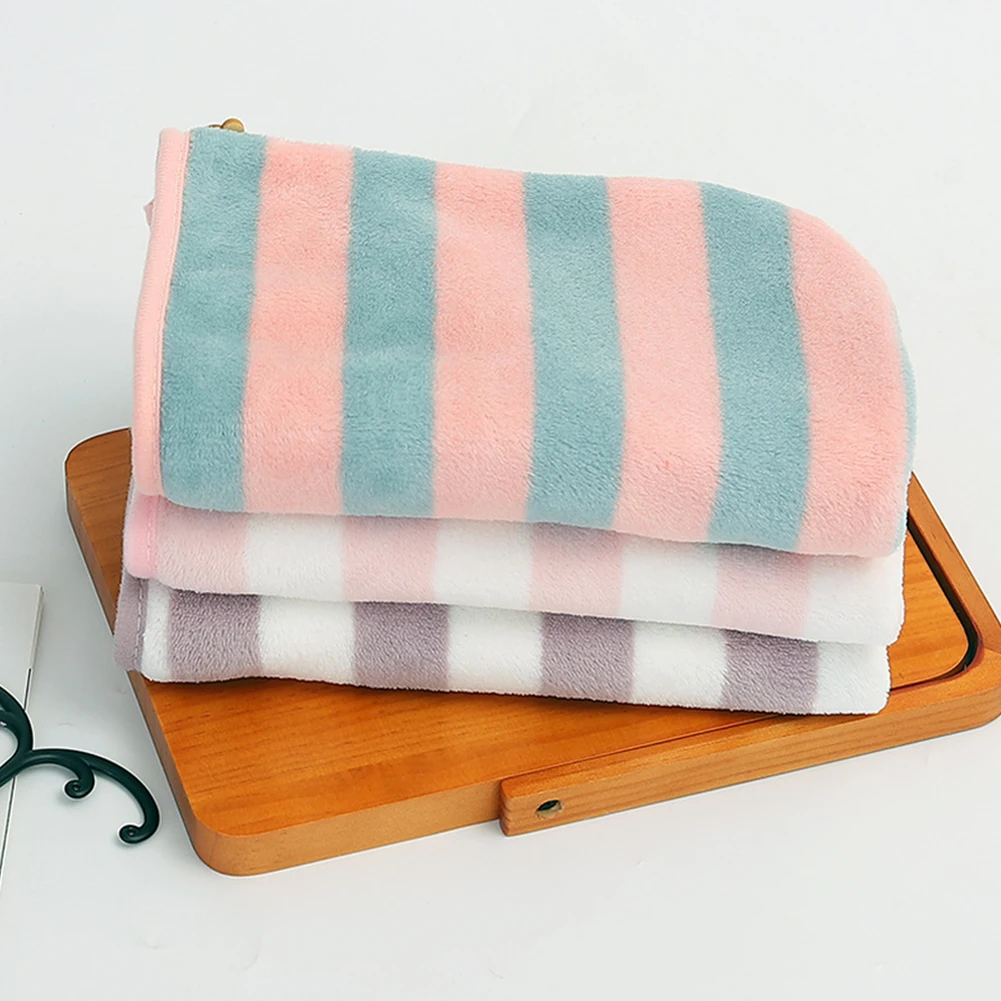 

Accessories Dry Hair Hat Towel 60cm X 25cm Absorbent Machine Washable Microfiber Quick Drying Bathroom Cleaning