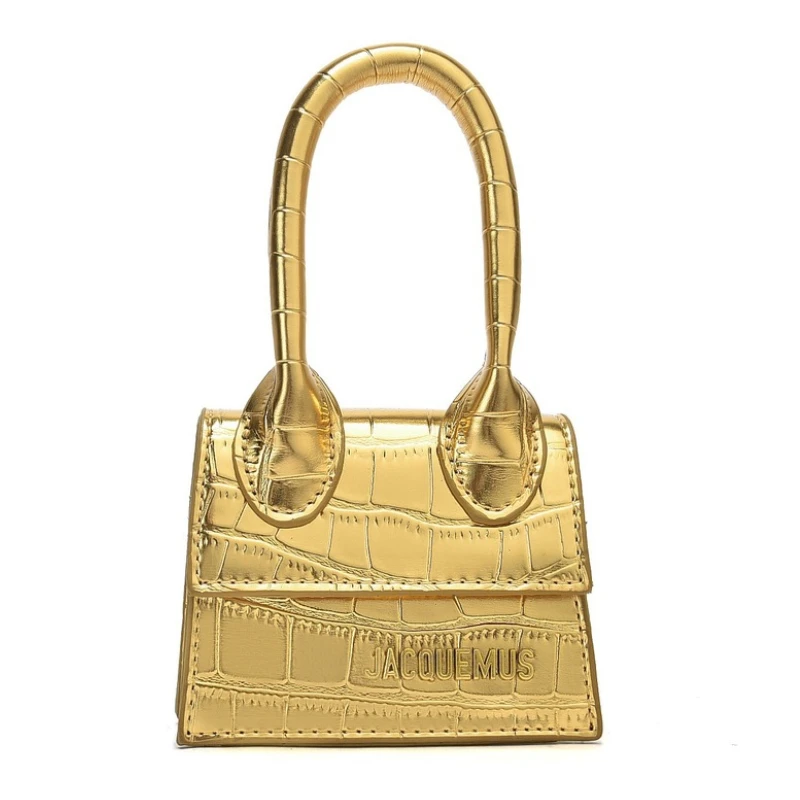 

Новинка лета 2022, маленькая сумка-мессенджер через плечо из искусственной кожи с узором из камней, Высококачественная текстурная модная жен...