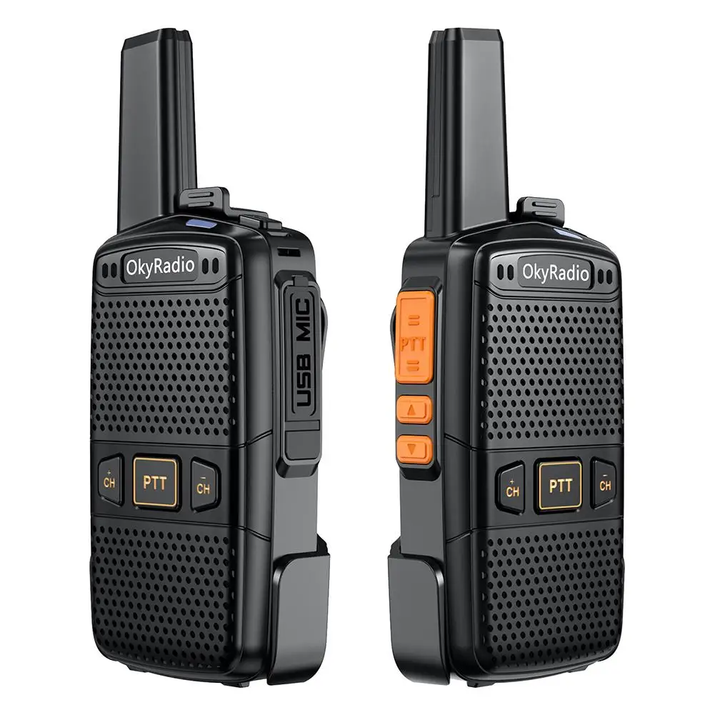 

N5 5W Wireless Civil Mini Walkie Talkie Type-c Rechargeable Walkie-talkie Radios Transceiver 400-470mhz Portable Work Intercom