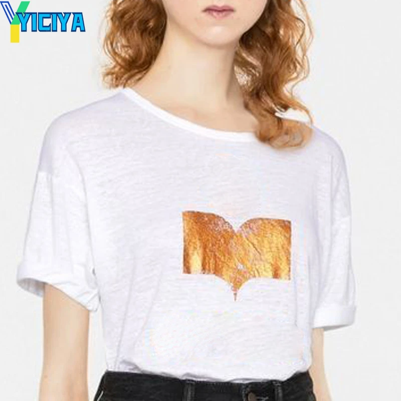 

YICIYA IS brand y2k Top women Clothing T-shirt tees tops tshirt crop top Oversized for women shirts and blouses Short sleeve tee