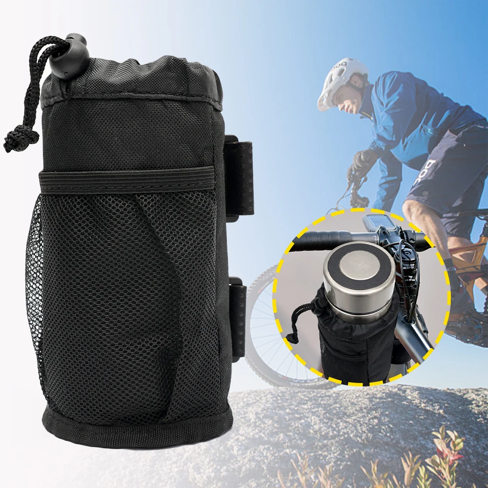 

Bicycle Water Bottle Bag Handlebar Bag Cycling Water Bottle Carrier Pouch Mountain Bike Kettle Bag Carrier Bicycle Accessories