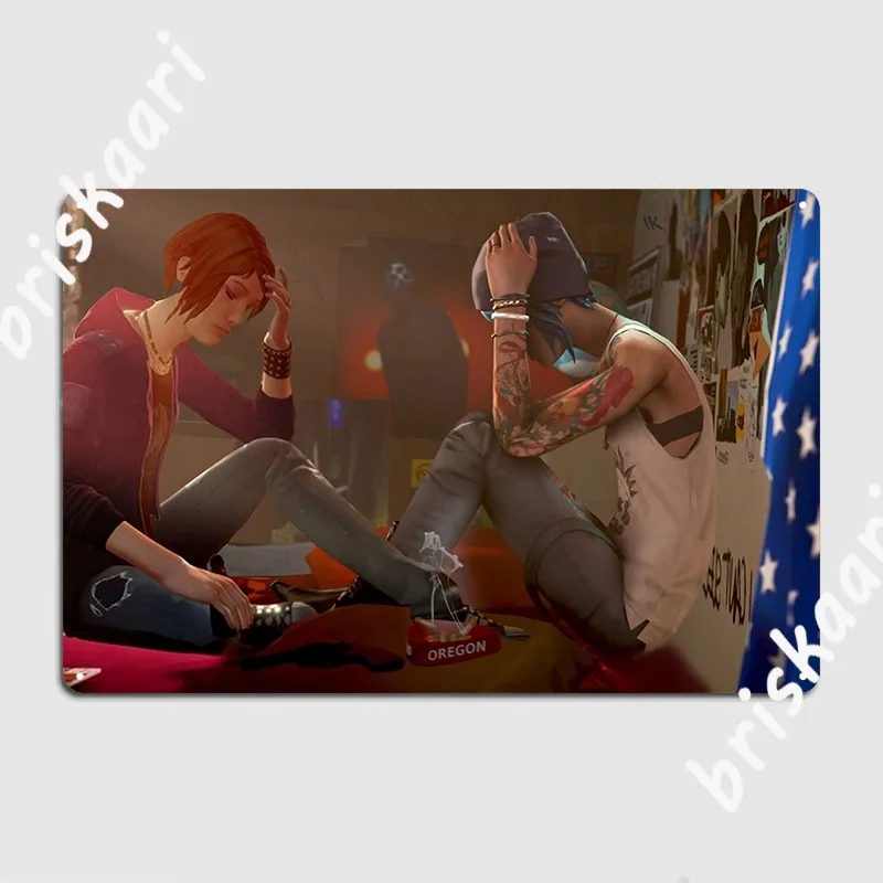 

Хлос онемел перед штормом жизнь странный металлический знак настенная пещера Ретро роспись Настенный декор жестяной знак плакат