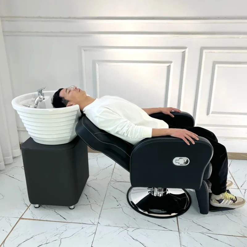 Стулья для мытья волос Head Spa минималистичные стулья шампуня парикмахерской