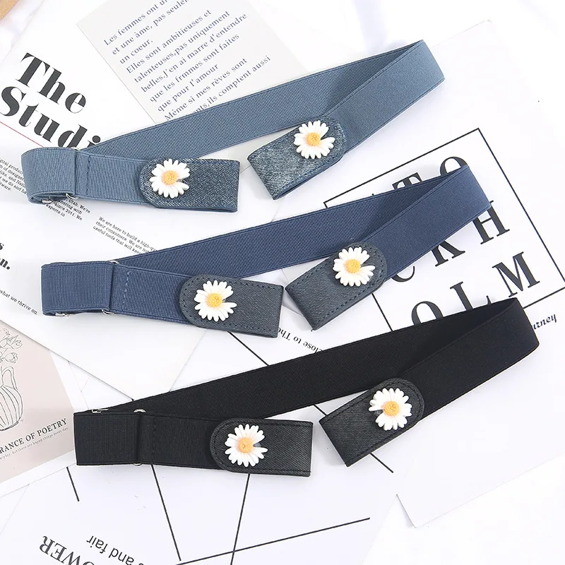 Ремень без пряжки для женщин ремень с регулируемой эластичной резинкой на талии |