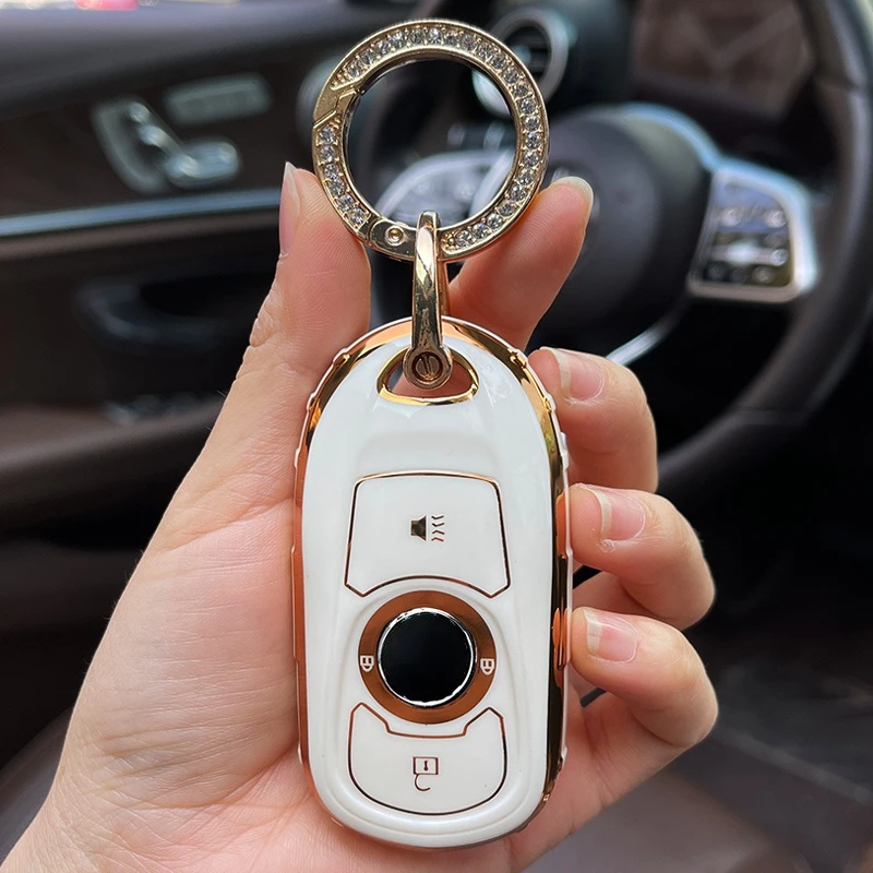 

Keyring Car Key Case Cover for Buick ENCORE ENVISION Vervno GS 20T 28T GL6 GL8 NEW LACROSSE Excelle GT XT Regal Larcosse Verano