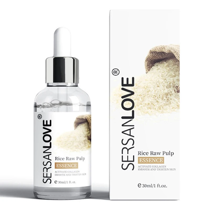 Эссенция для лица Rice RawPulp увлажняющая отбеливающая против морщин сужает поры |