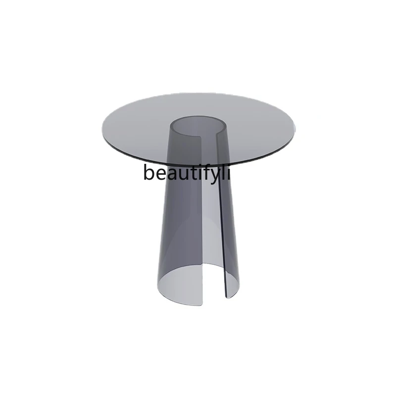 

Nordic Living Room Coffee Table Personality Studio Clothing Store Minimalist Acrylic round Table Table