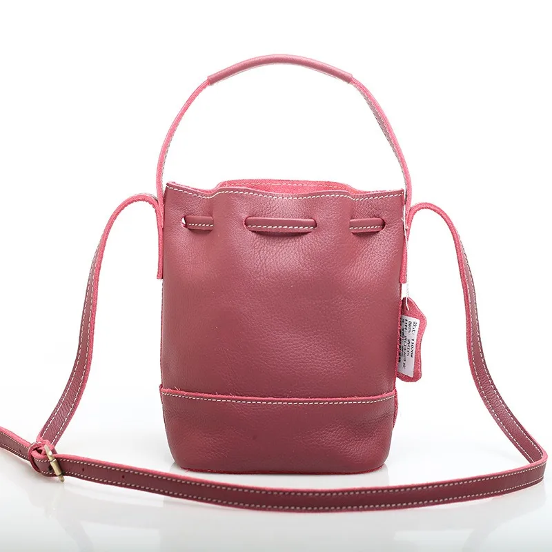 Zency 100% натуральная кожа маленькая женская сумка на плечо кошелек с верхней ручкой