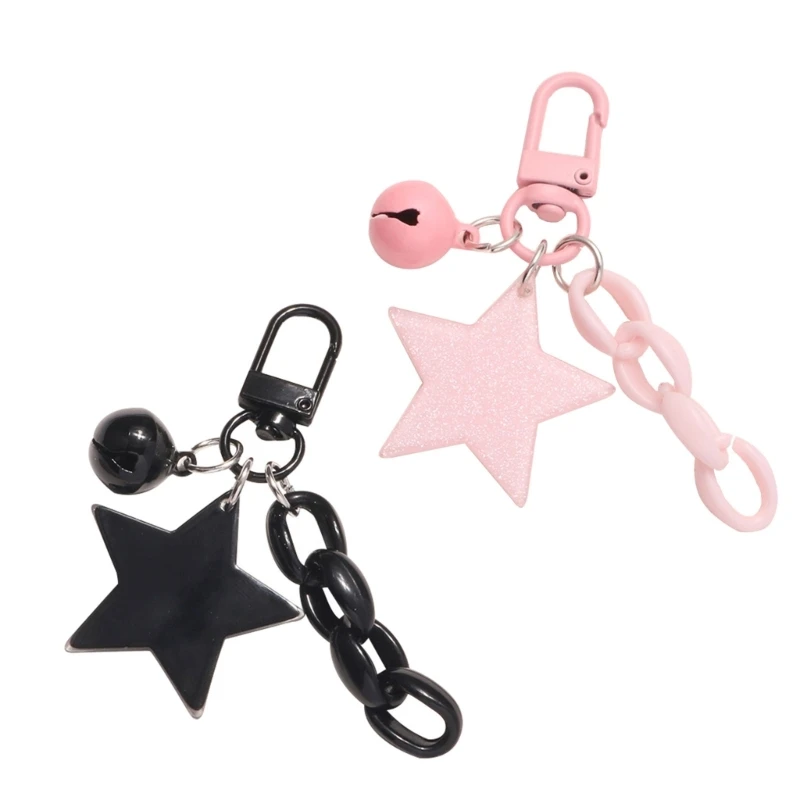 

Брелок со звездой для девочек, очаровательный рюкзак, чехлы для наушников, аксессуары, подарки дружбы, Прямая поставка