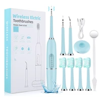 electric sonic dental calculus scaler oral teeth tartar remover plaque stains cleaner removal teeth whitening portable ipx7 new