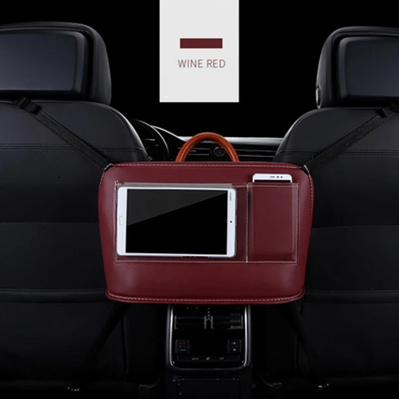 

Универсальная автомобильная сумка для хранения, подвесная сумка для среднего сиденья, автомобильная многофункциональная сумка для хранен...