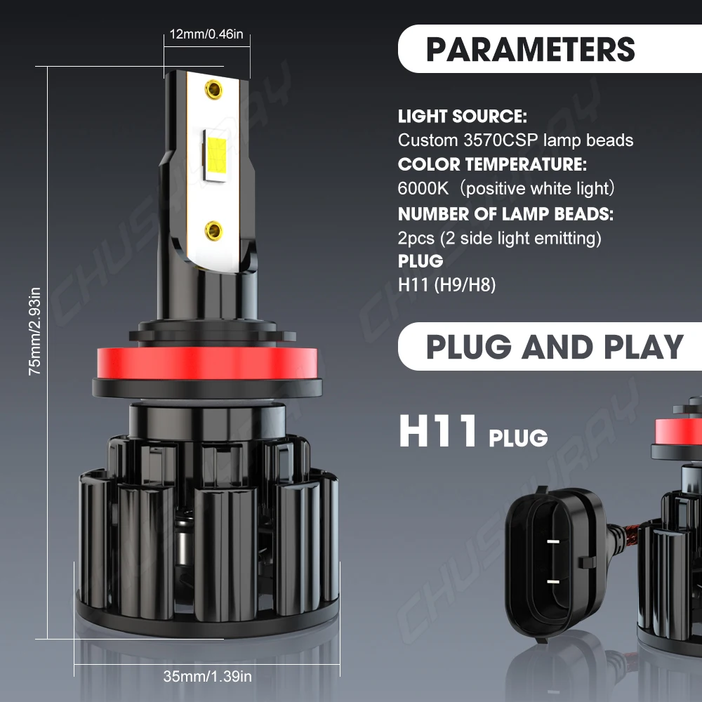 Автомобильные фары CHUSYYRAY совместимые с Toyota RAV4 2013-2015 светодиодный головного света